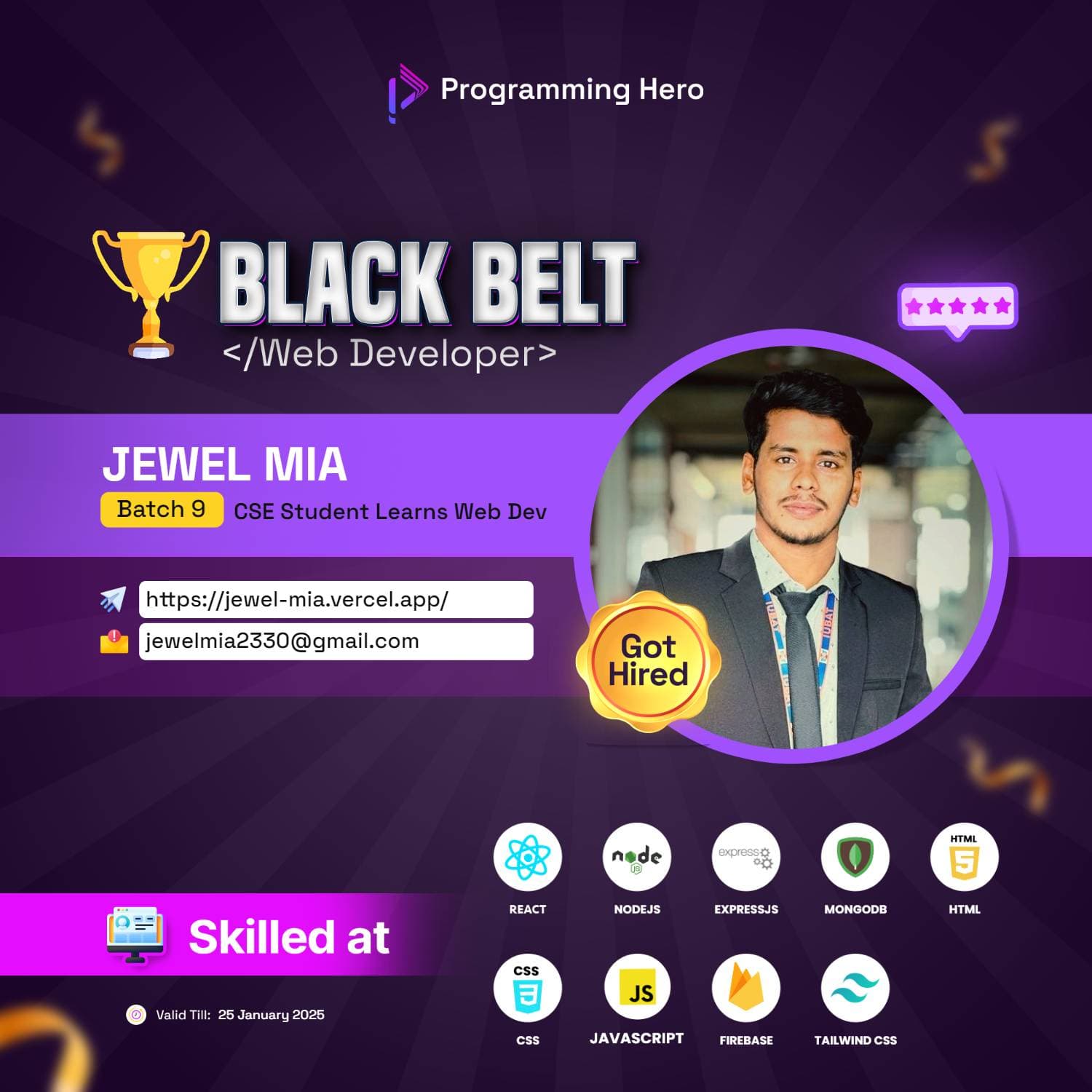 Black Belt Developer